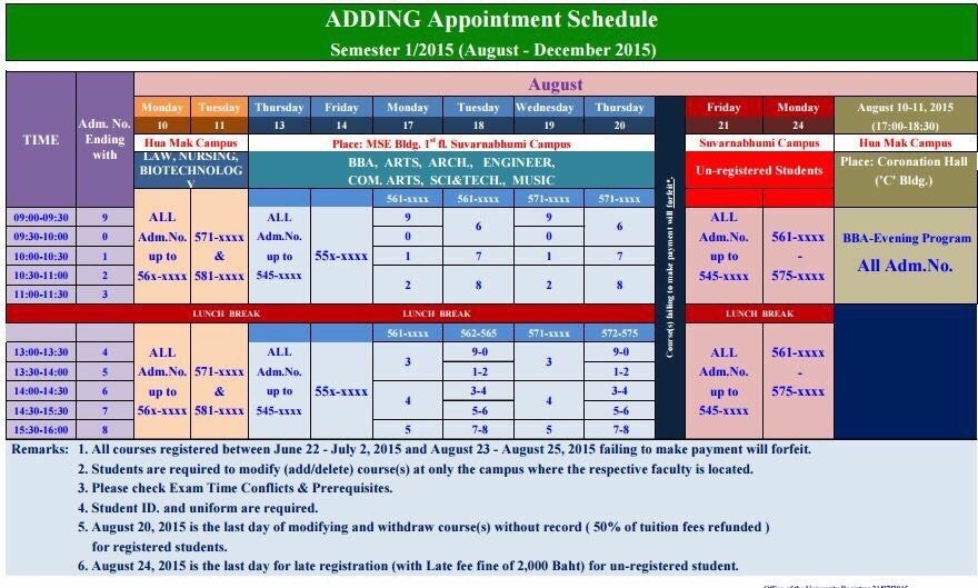 abac fall 2023 schedule ADDING Appointment Schedule 1/2015 ABACTODAY