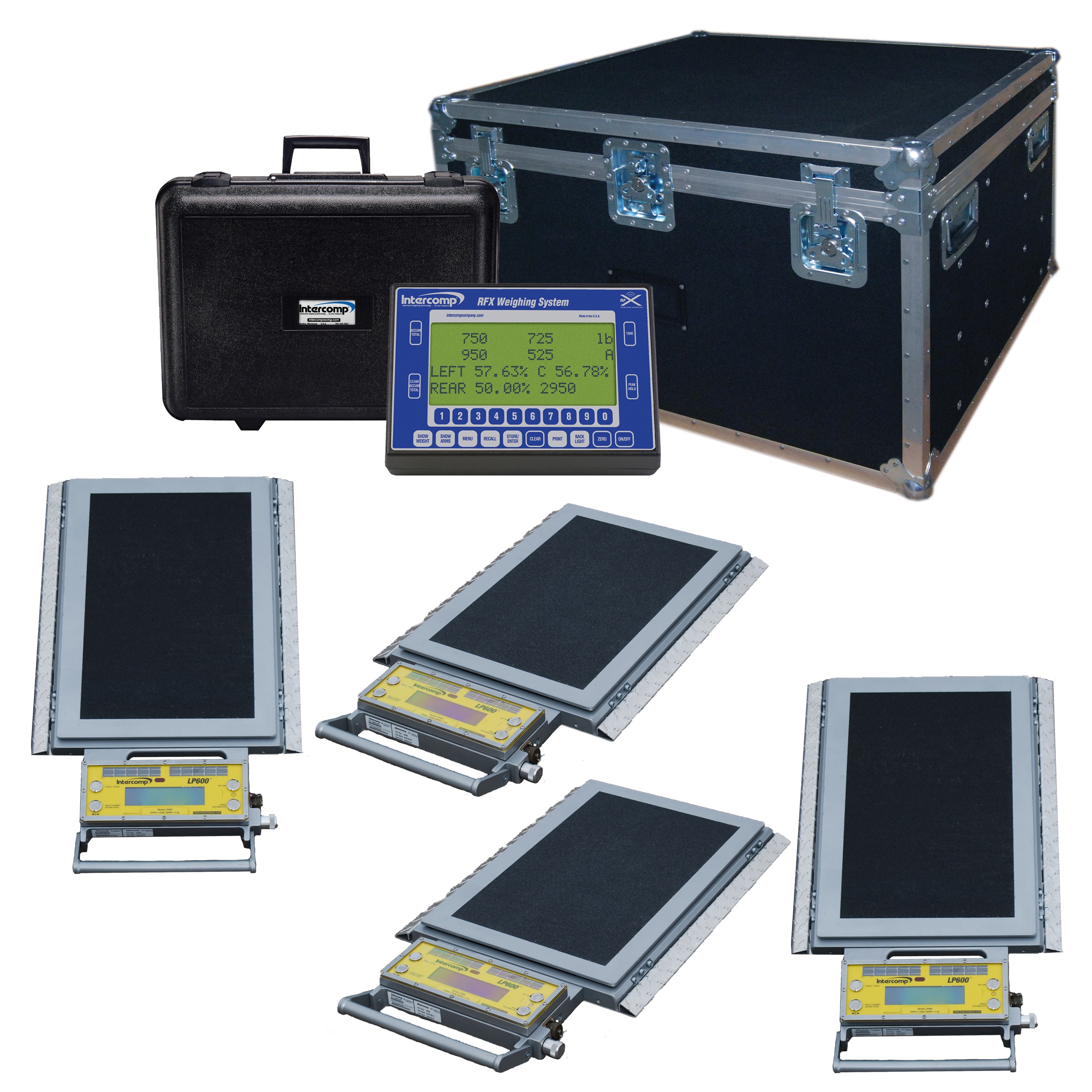 Abacus Scales & Systems LP600 Wheel Load Scale Packages