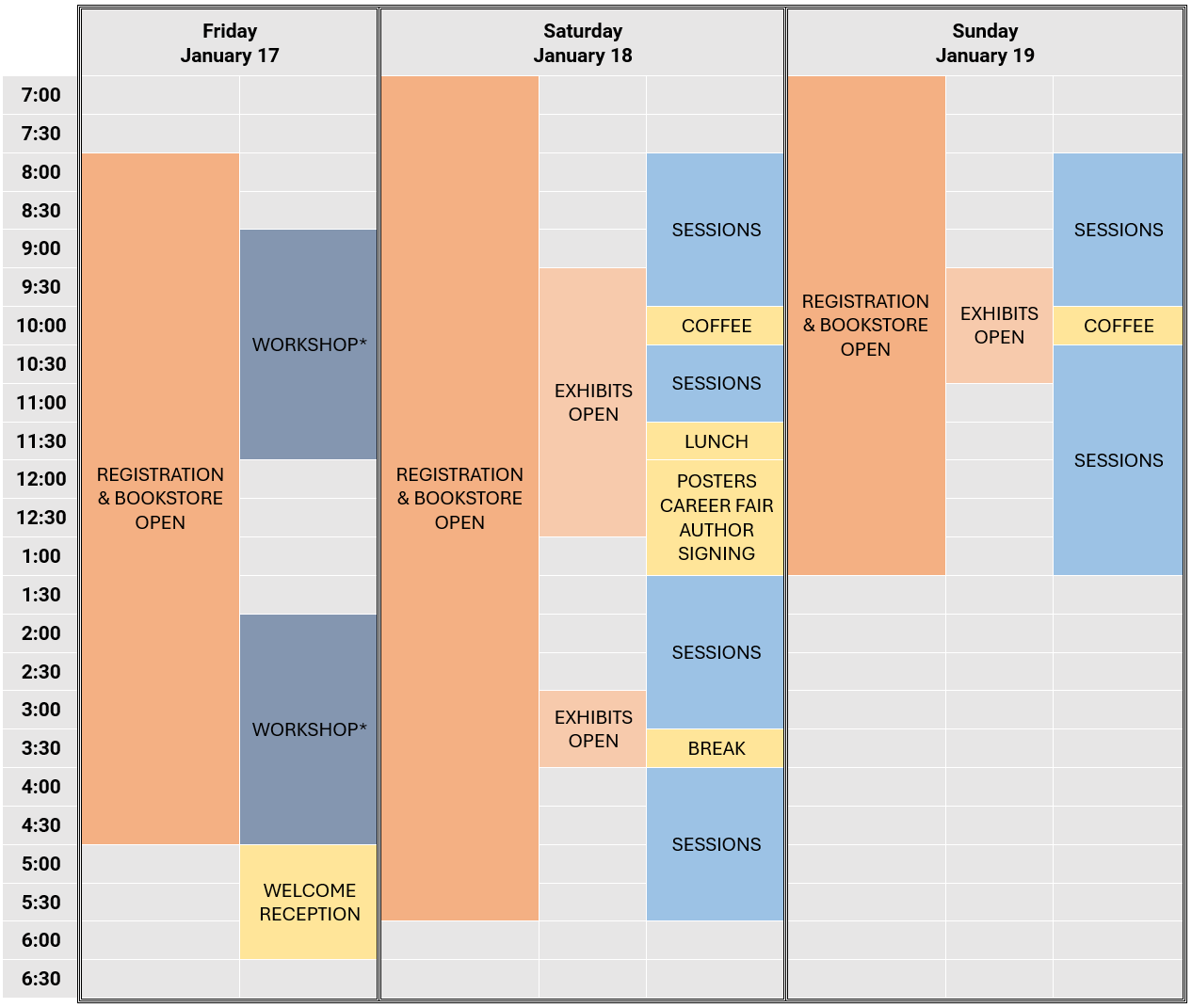 Schedule Overview Association for Behavior Analysis International Schedule Overview Association for Behavior Analysis International
