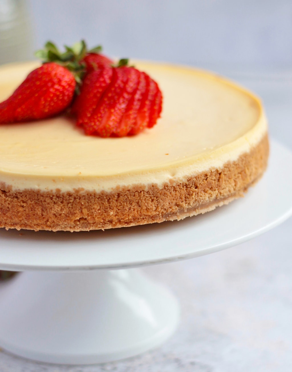 Baked Ricotta Cheesecake with Lemon A Baking Journey