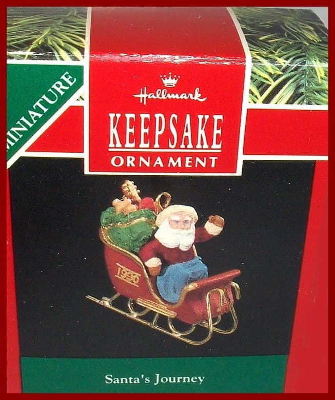 HALLMARK ORNAMENT SANTA???S JOURNEY Abandoned Treasures