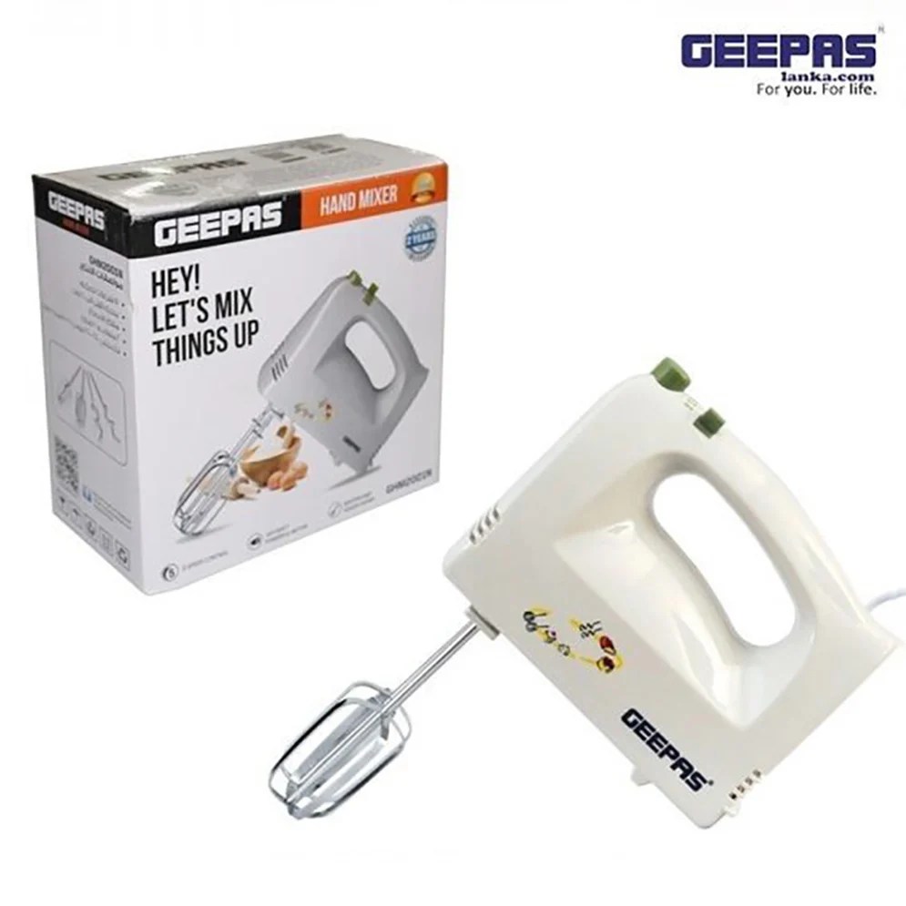 Buy Geepas 200 Watt Hand Mixer GHM2001 Kitchen Mixers Deals