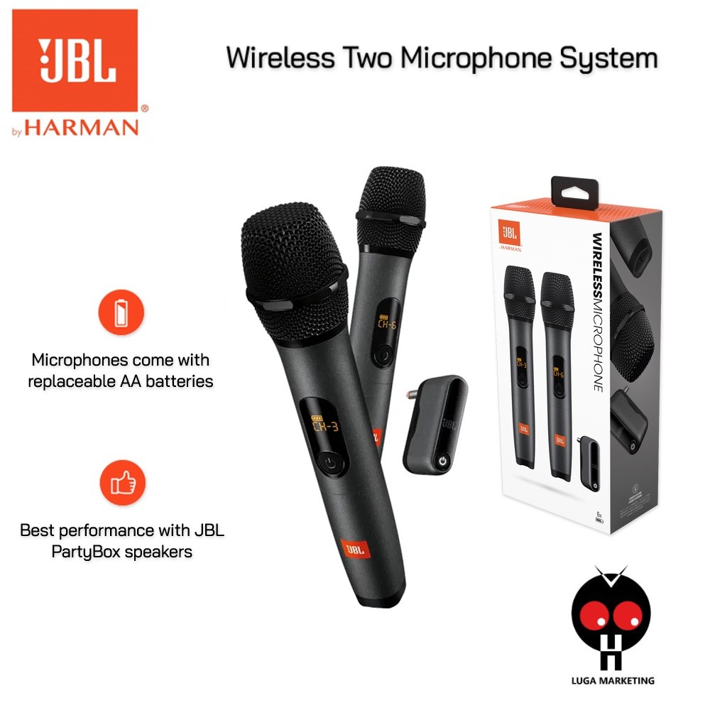 Buy JBL Wireless Two Microphone System with DualChannel Receiver
