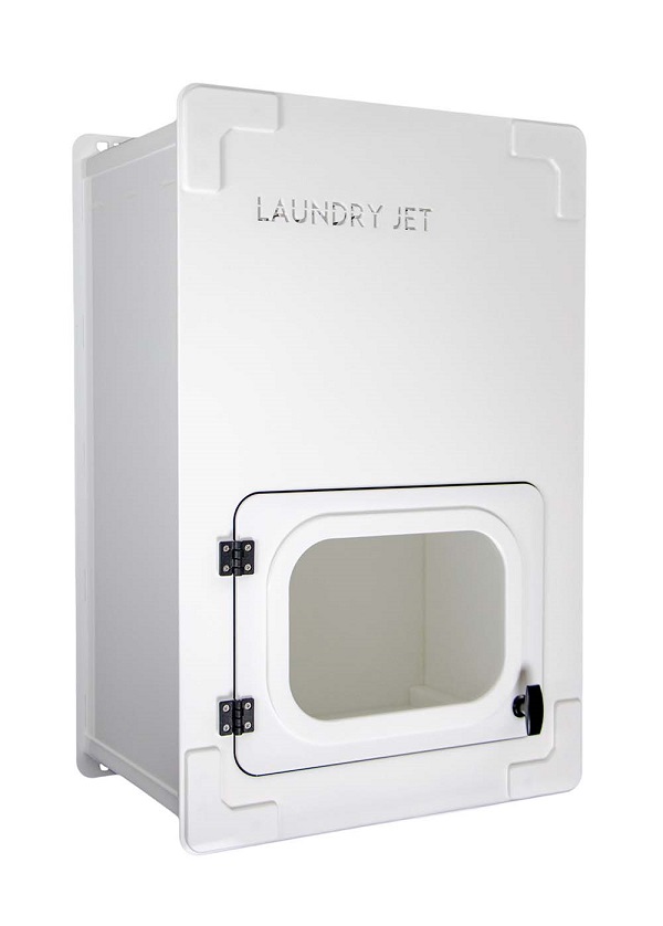 Laundry Jet votre linge sale est aspiré jusqu'à la machine à laver