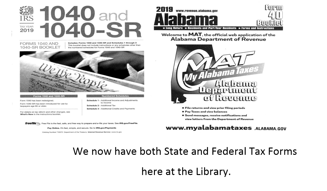 Tax Forms Abbeville Memorial Library