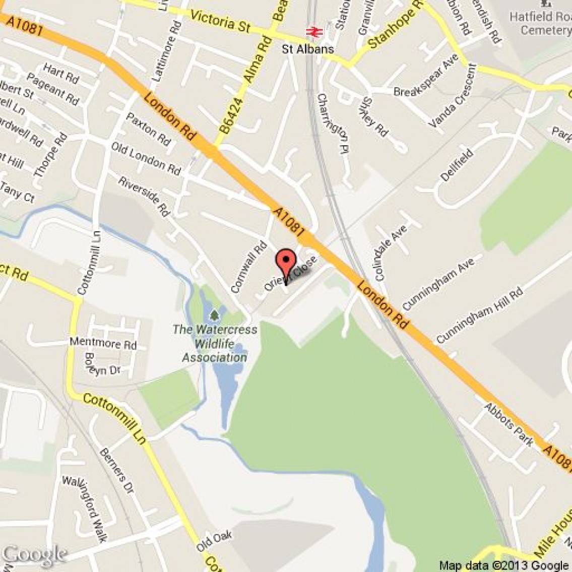 Orient Close, St Albans Abbey Estates