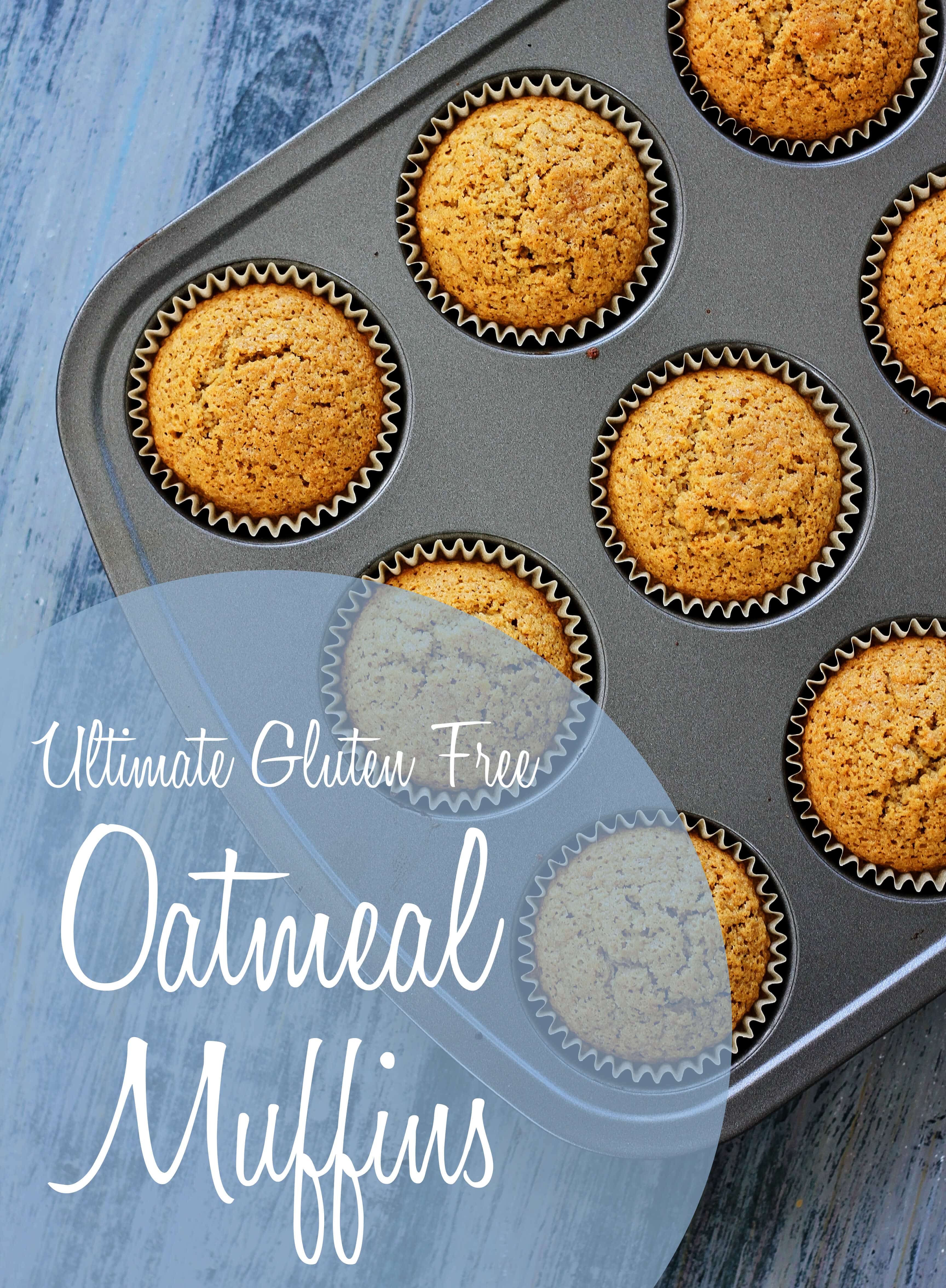 Ultimate Gluten Free Oatmeal Muffins Dairy Free & Healthy Abbey's