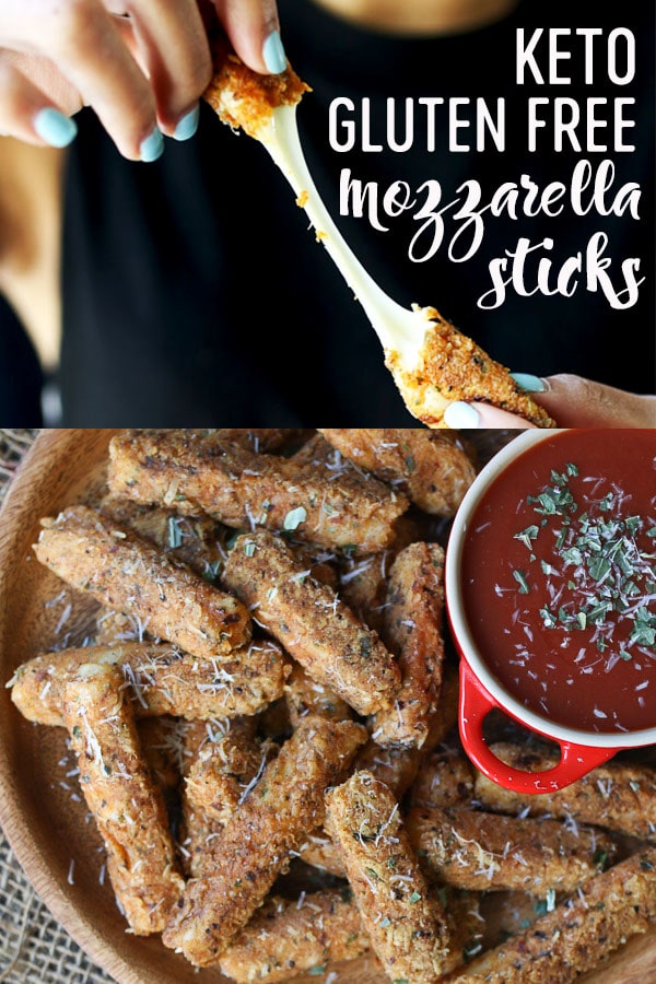 Keto Mozzarella Sticks Low Carb, Gluten Free Party Snacks Abbey's