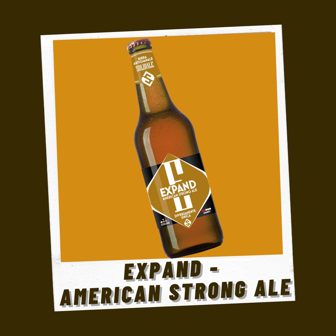 Birra artigianale EXPAND AMERICAN STRONG ALE 33 cl ABC App