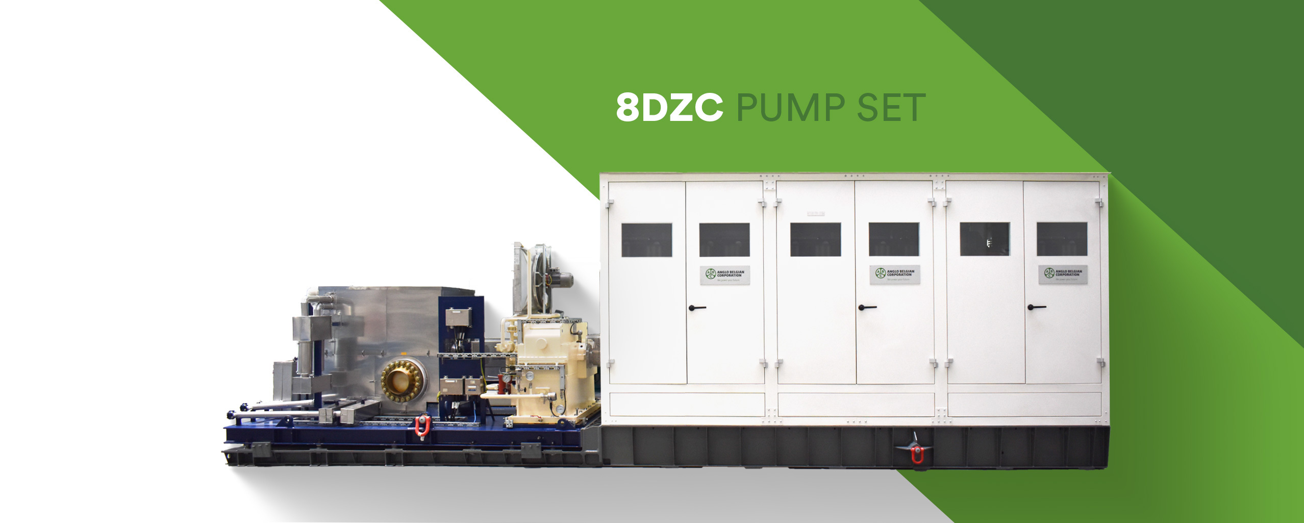 21 ABC pump sets heading to Africa for… Anglo Belgian Corporation