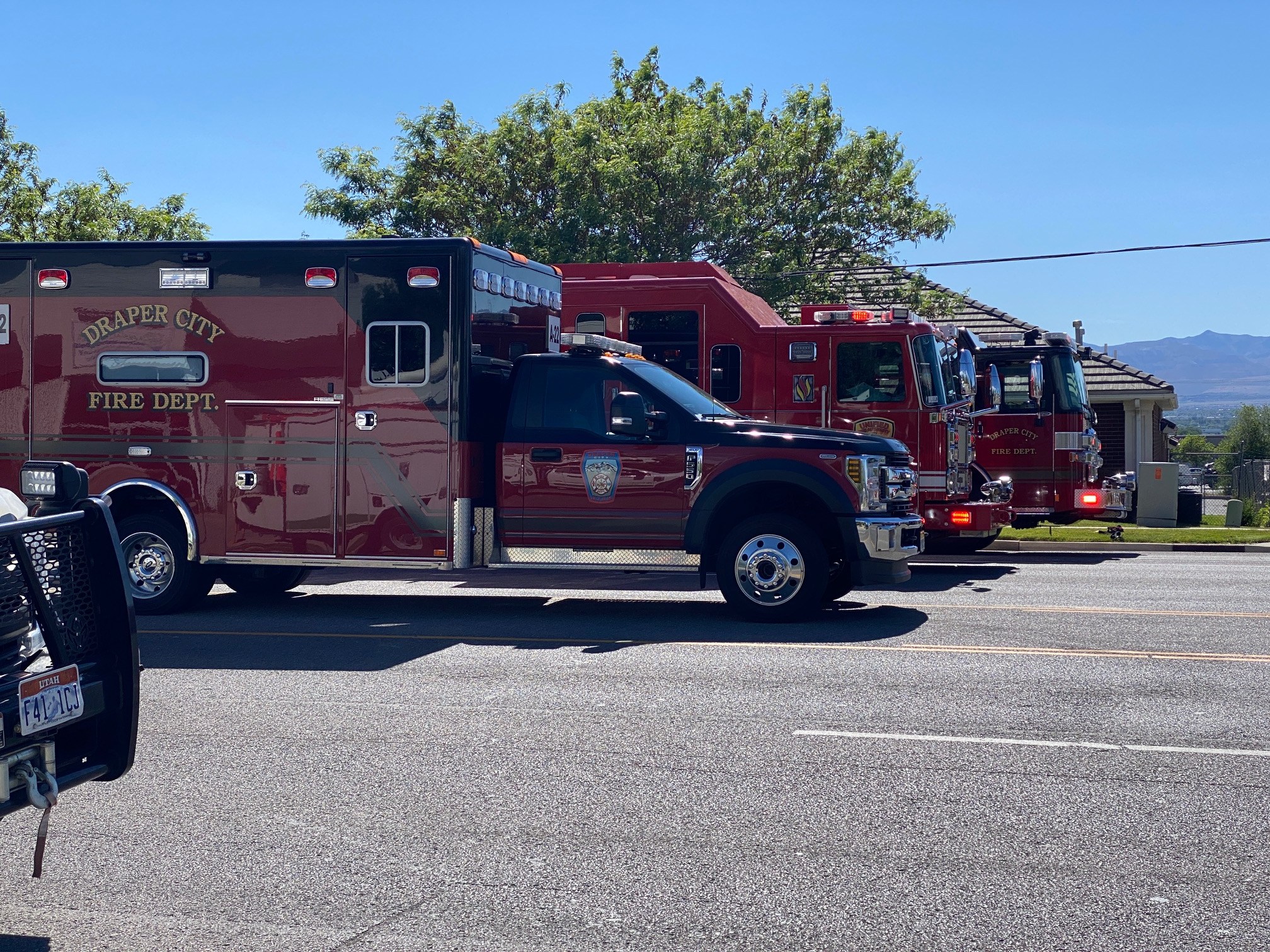 Crews battle commercial fire in Draper ABC4 Utah