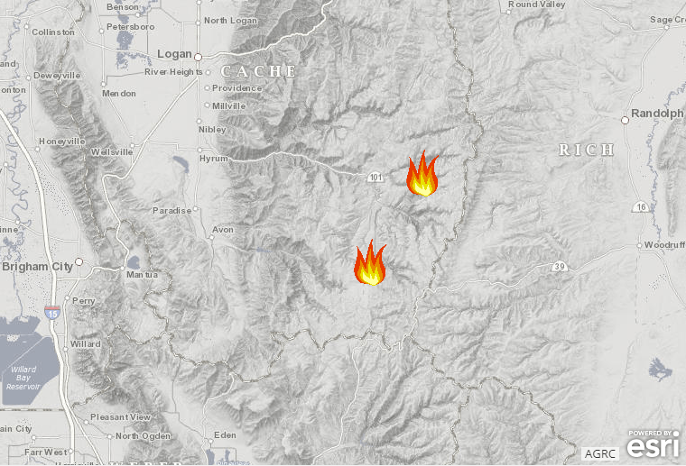 UPDATE Ant Flat fire 100 contained ABC4 Utah