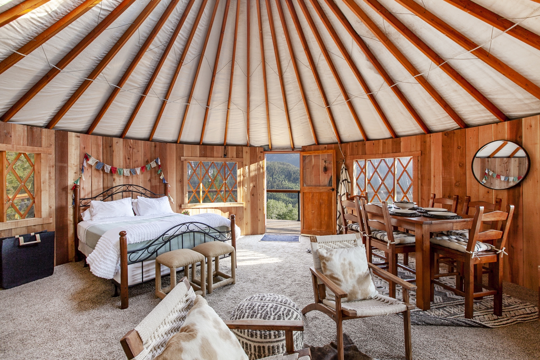 Need a place to unplug? Check out this Utah yurt ABC4 Utah