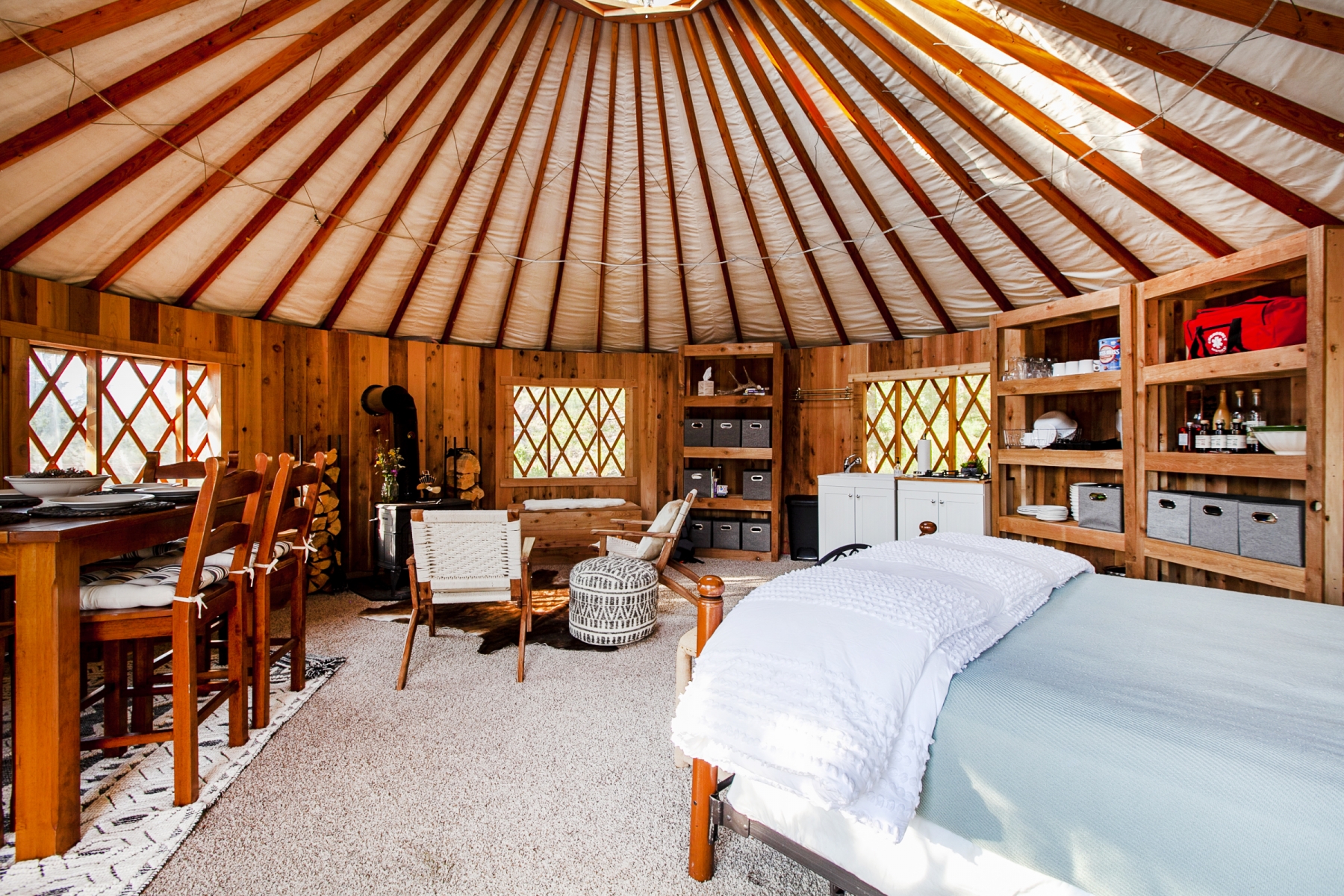 Need a place to unplug? Check out this Utah yurt ABC4 Utah