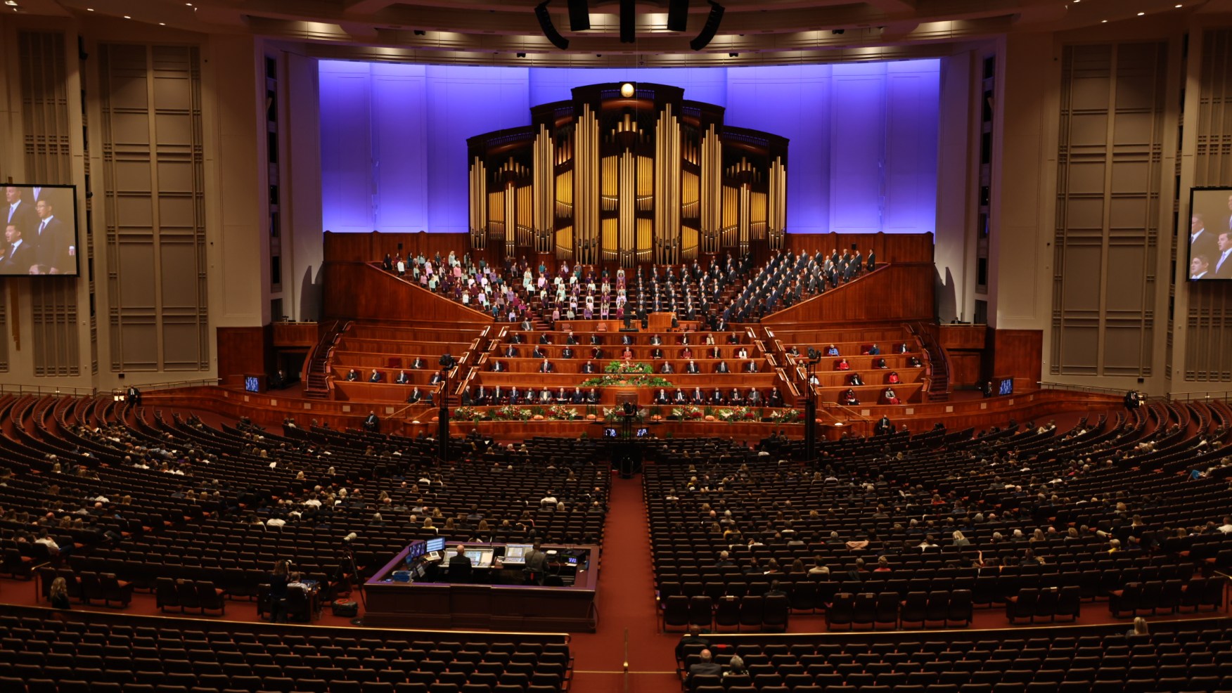 announcements for the General Conference 2022 such as area seventies