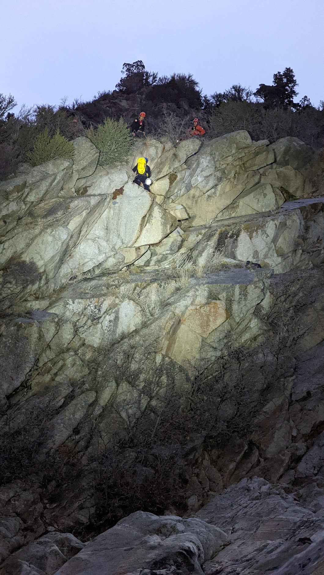 Stranded hiker rescued from Lisa Falls, officials warn of hiking