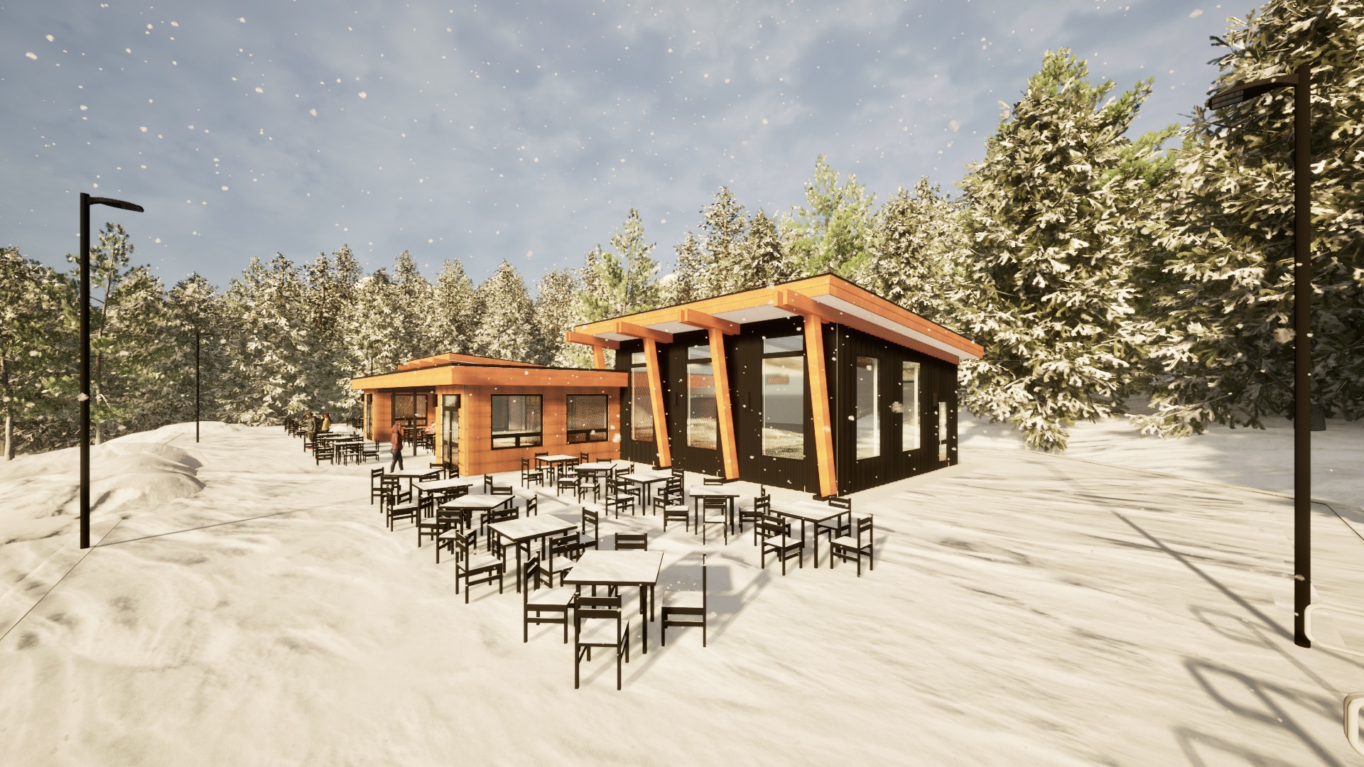 Brighton Ski Resort adds new 'unique' midmountain lodge