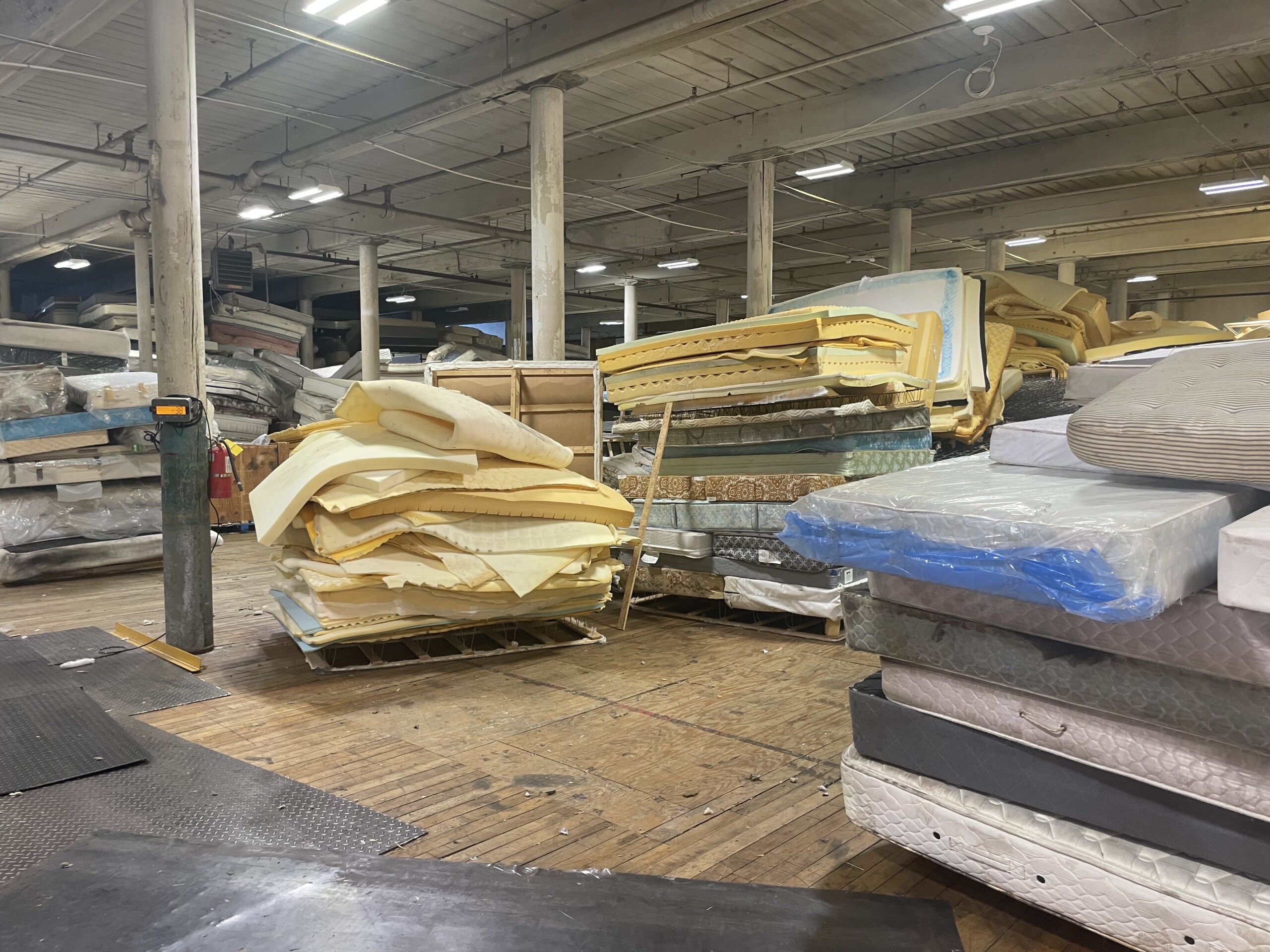 New Bedford mattress recycling company sees 300 increase in donations