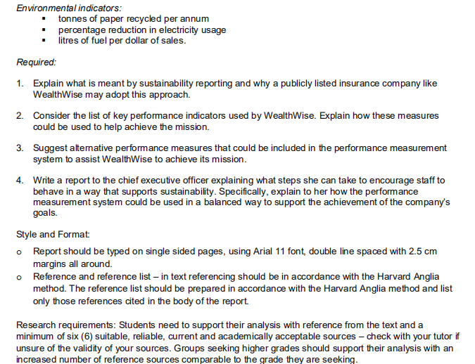 Management Accounting T120 Word Report And Analysis