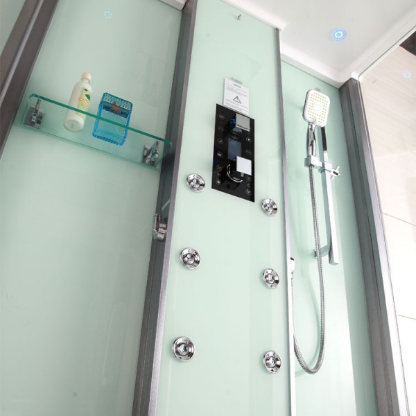 Steam shower cabins model EAGO DZ1003F12 Abcbath styl i łazienki