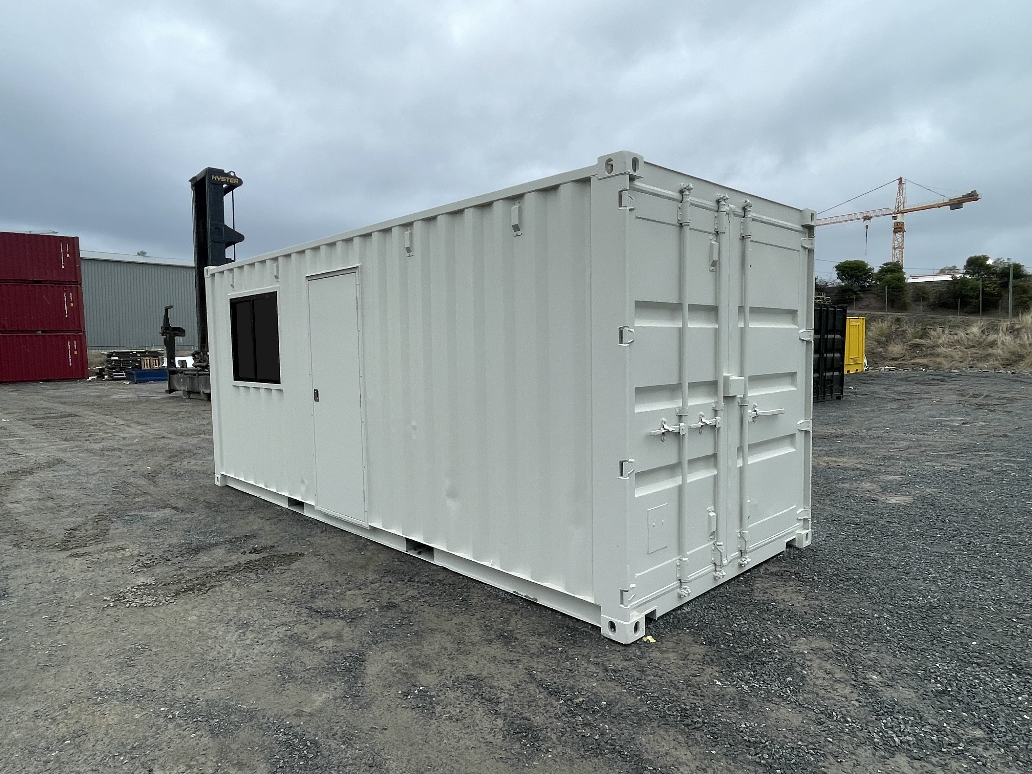 "Budget Barry" Shipping Container Office For Sale
