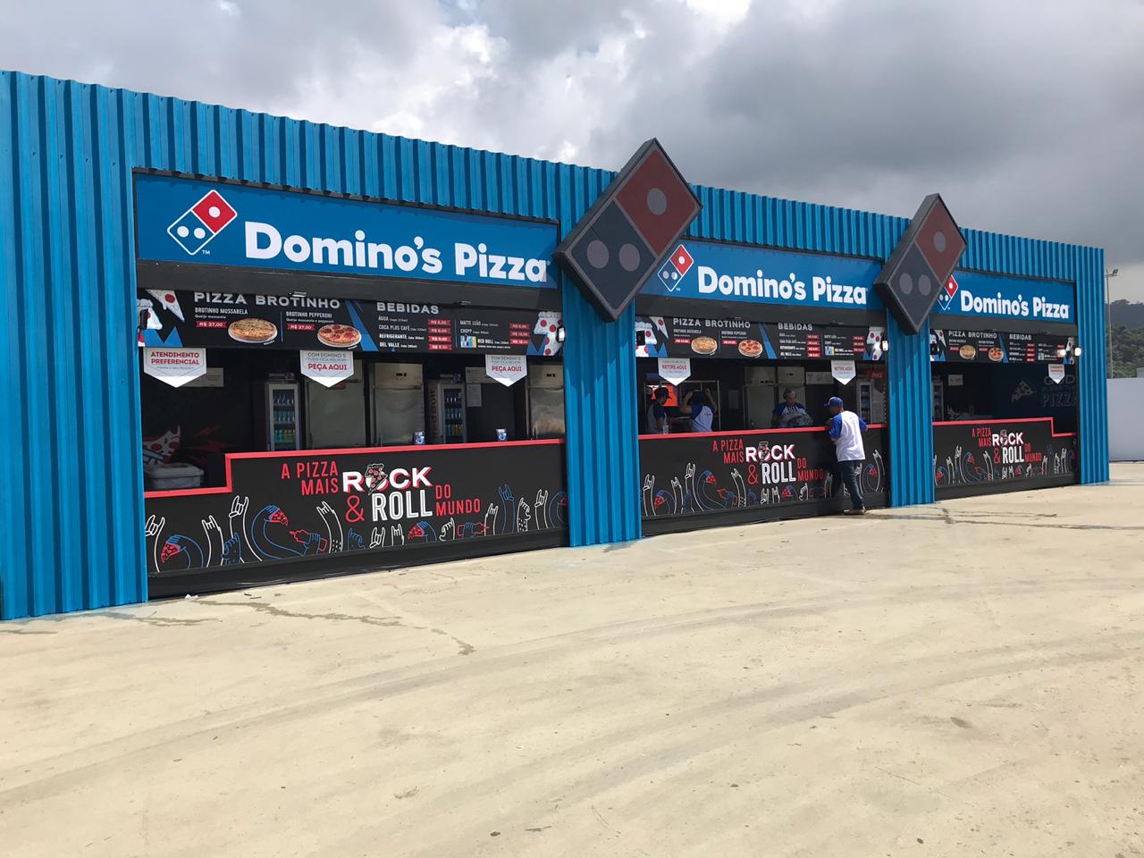 Domino's estará no Rock in Rio com estrutura ainda maior nesta edição