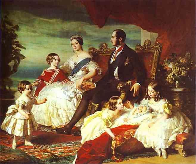 Franz Xaver Winterhalter. The Family of Queen Victoria.