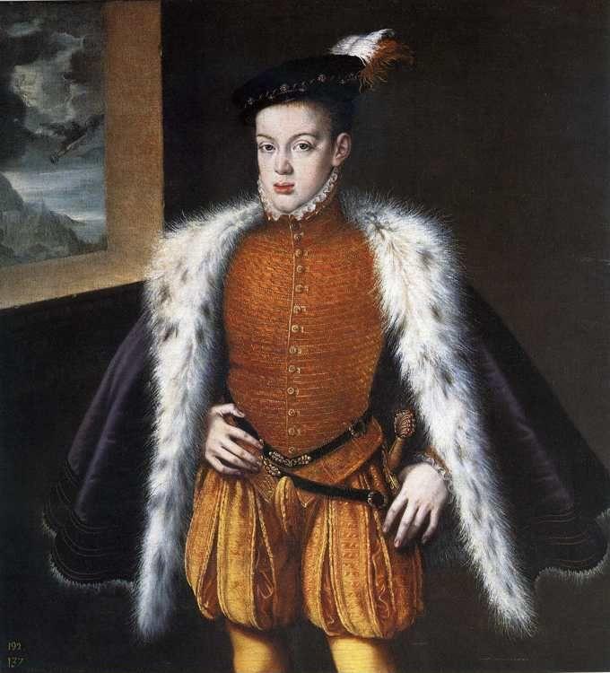 Sofonisba Anguissola. Portrait of Don Carlos.