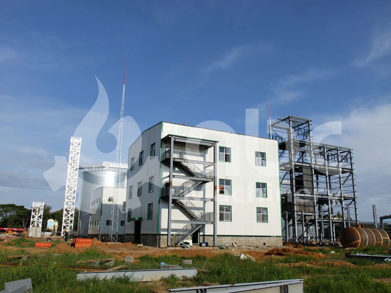 100TPD Large Scale Turnkey Soybean Oil Mill Project in Zambia