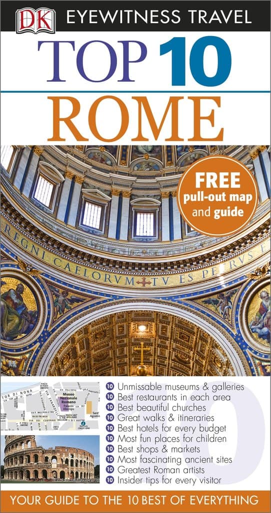 Rome Top 10 Eyewitness Travel Guide ABC Maps