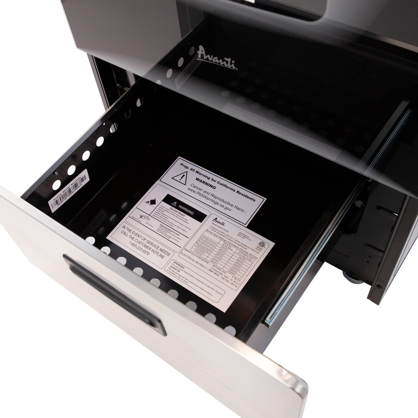 AVANTI 20" Gas Range GR2013CSS ABC Warehouse