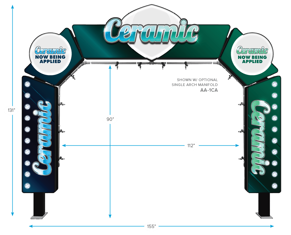 Application Arch Car Wash Equipment ABC Wash Systems