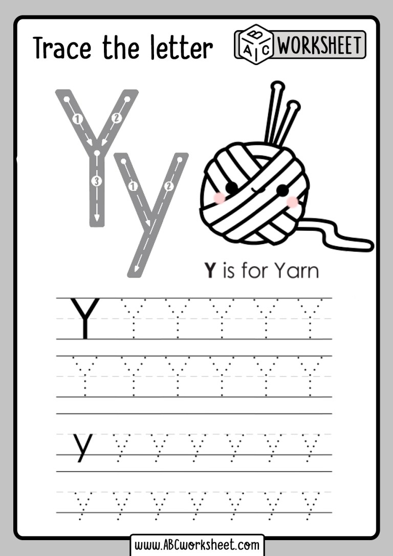 alphabet letters tracing worksheets