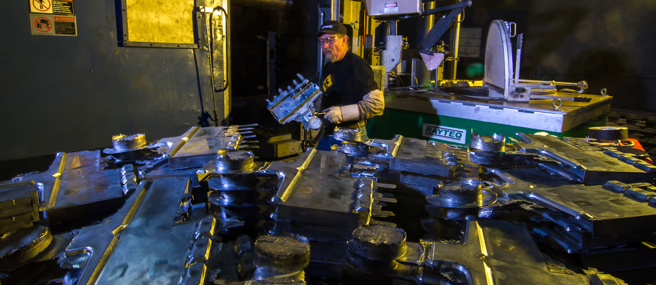 Capabilities A&B die casting solutions, Full service machining