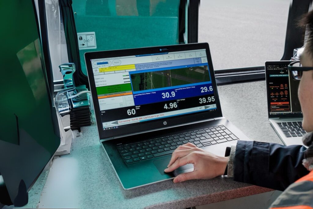 Track testing AB Dynamics