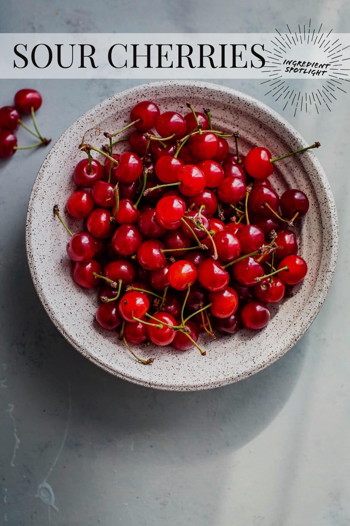 Ingredient Spotlight Sour Cherries A Beautiful Plate