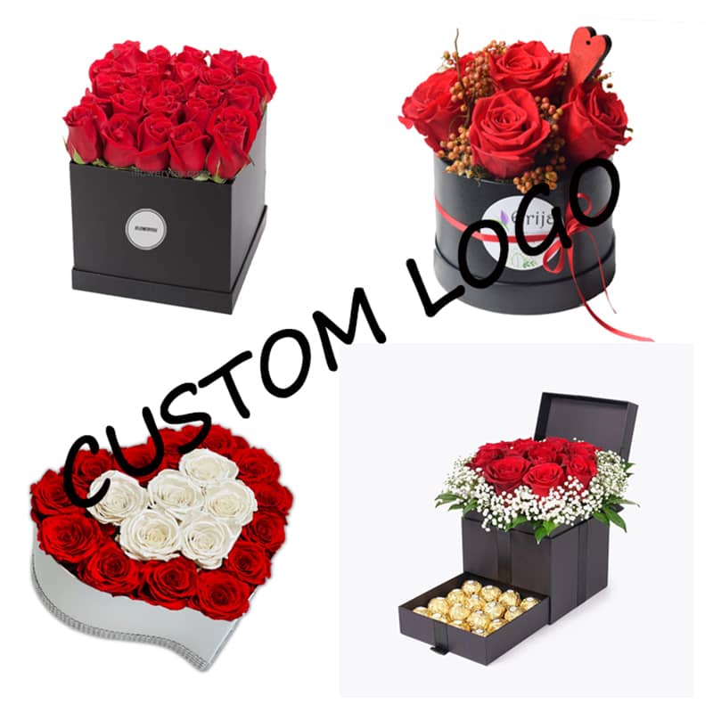 Luxury Beautiful Packaging Flower Box Wholesale China Home Decor