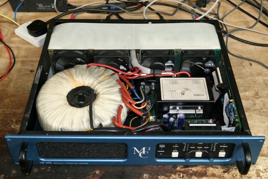 MC2 Audio MC650 Amplifier Test Results ABELtronics