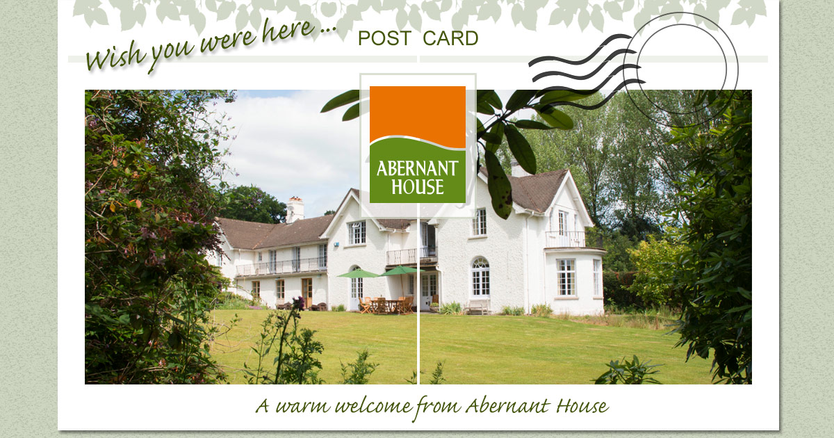 Abernant House family celebrations Wye Valley holiday home