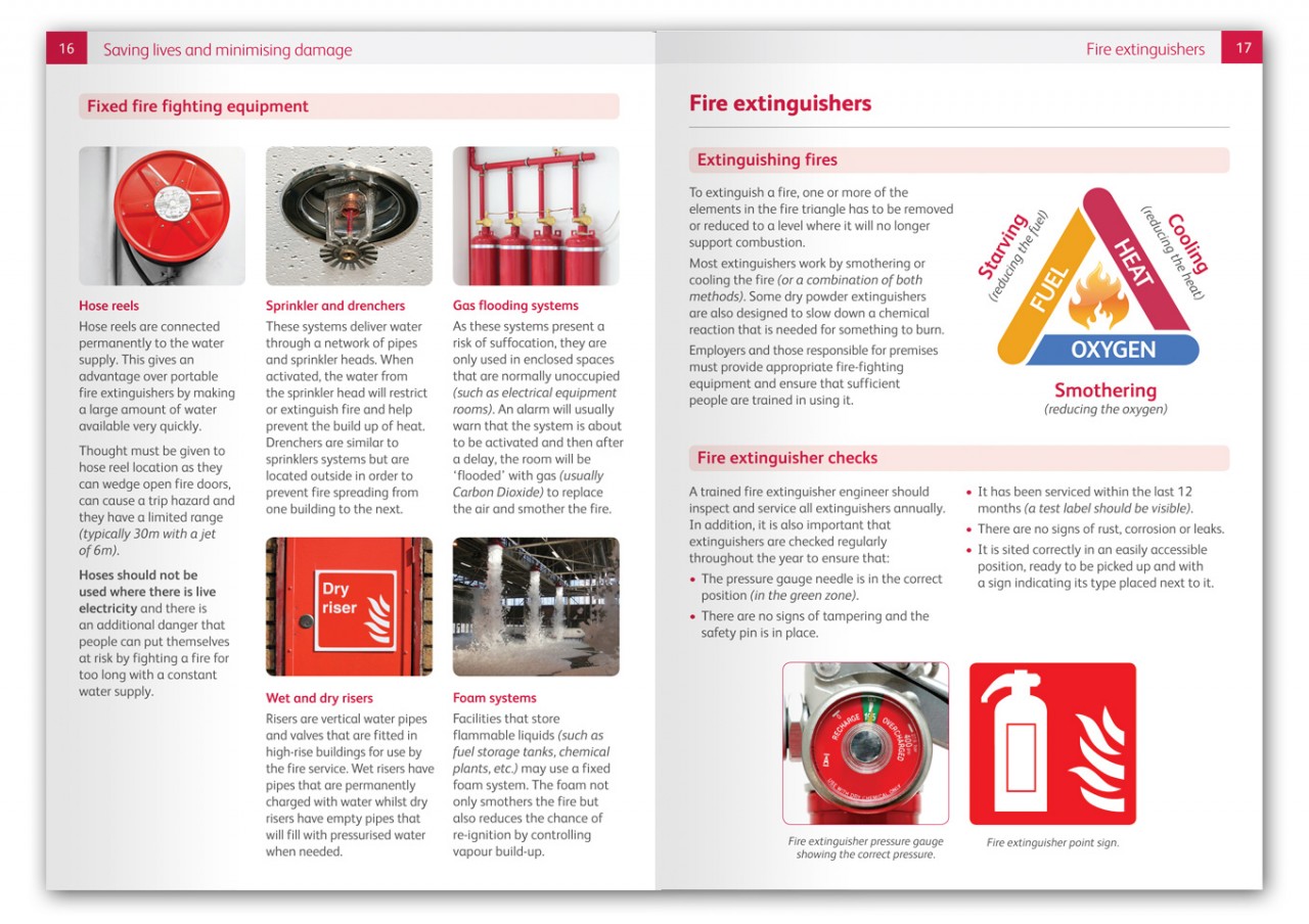 Fire Safety Training Book A fire safety training course manual.