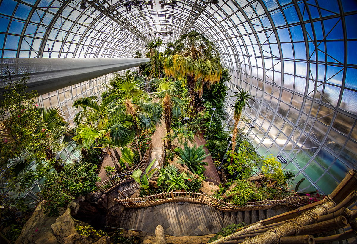 Myriad Botanical Gardens and Scissortail Park provide