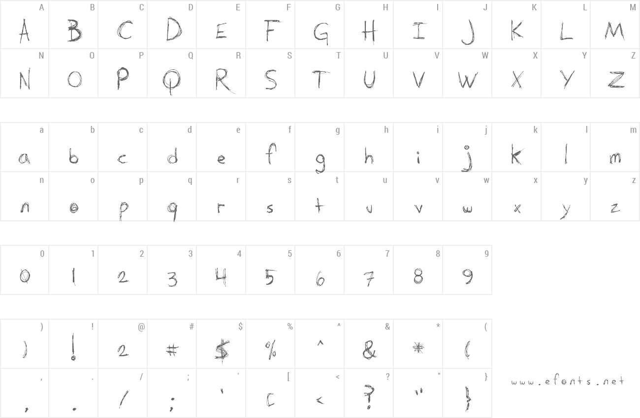 I know a ghost Font