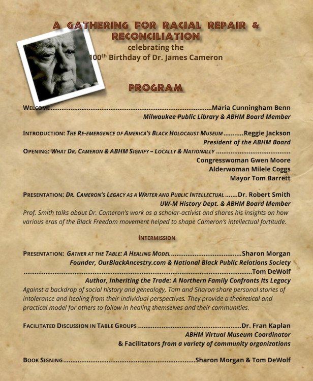 America's Black Holocaust Museum ABHM Celebrates Dr. Cameron’s 100th