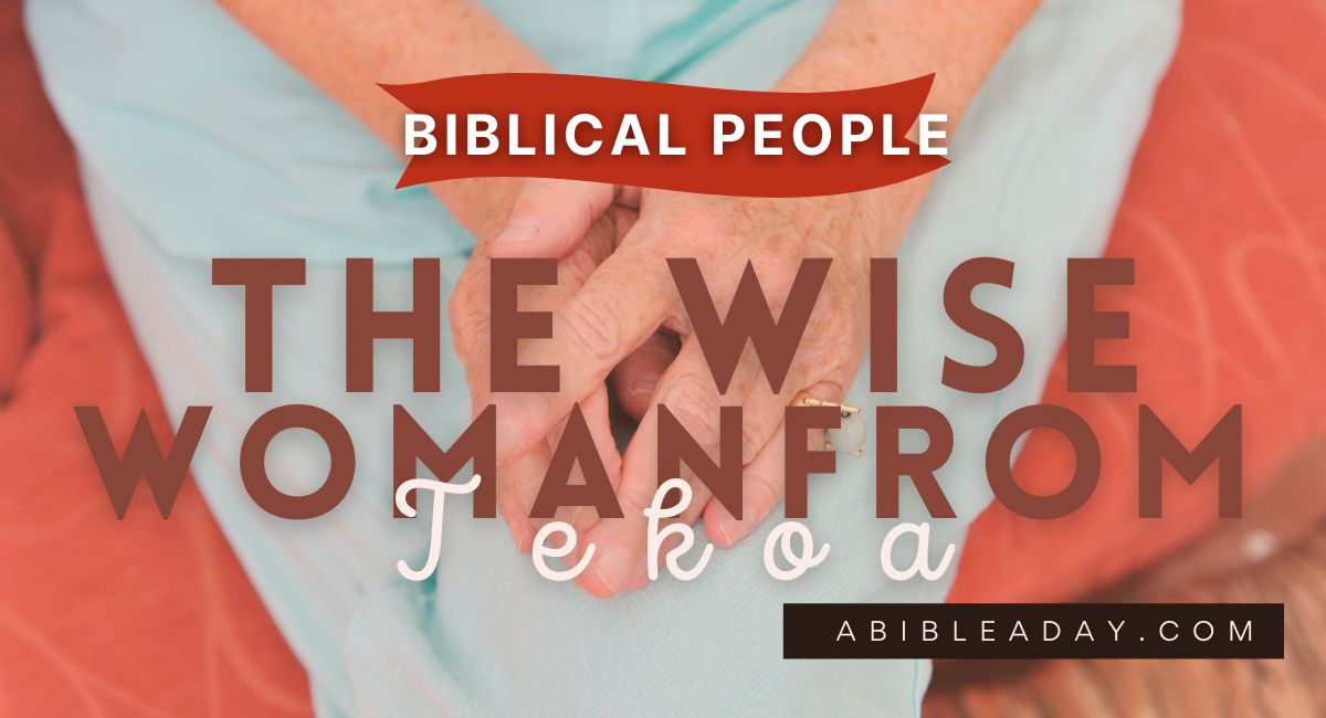 Biblical People The Wise Woman from Tekoa Women in the Bible
