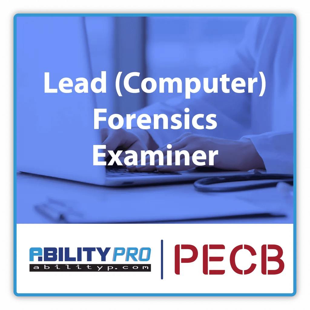 PECB Lead Forensics ExaminerLive Online 2 Attempts at PECB