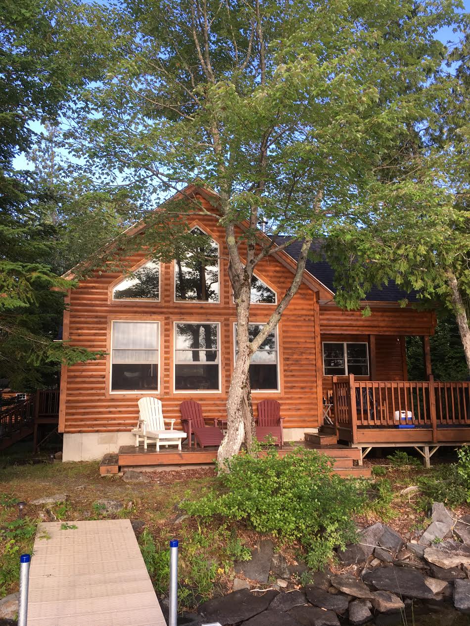 Log Cabin on Davis Pond A Bit of Maine Vacation Rentals