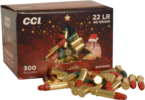 Cci Christmas Pack 2022 Cci Christmas Pack Rimfire Ammunition 921Xmas17, 22 Long Rifle, Round Nose (Rn), 40 Gr, 1235 Fps, 30 - Able Ammo