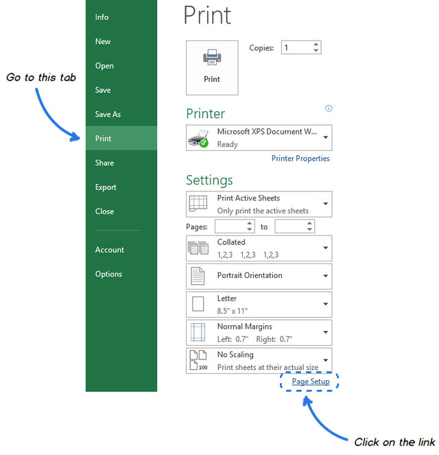 How to print gridlines in Excel 2010, 2013