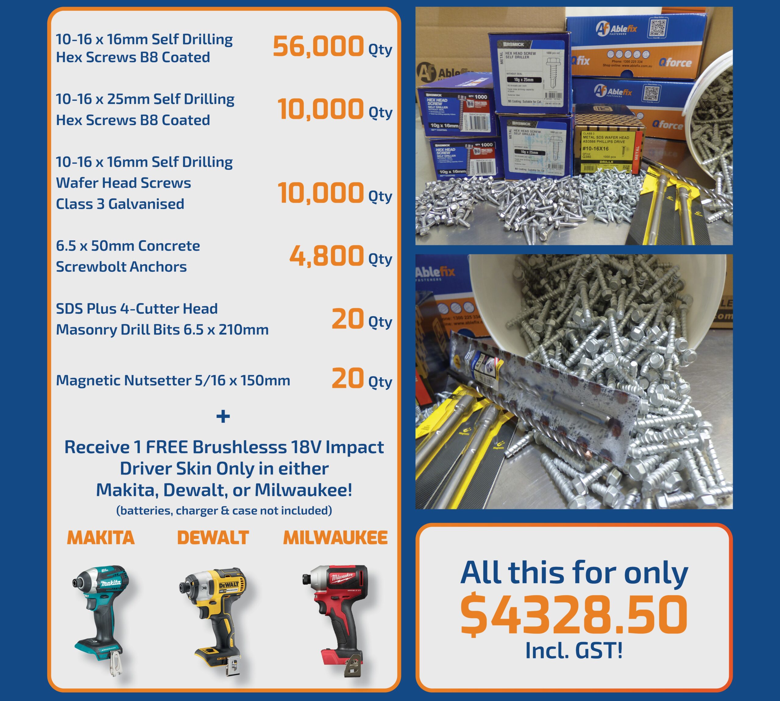 Steel Framers Package Deal 2023 Ablefix