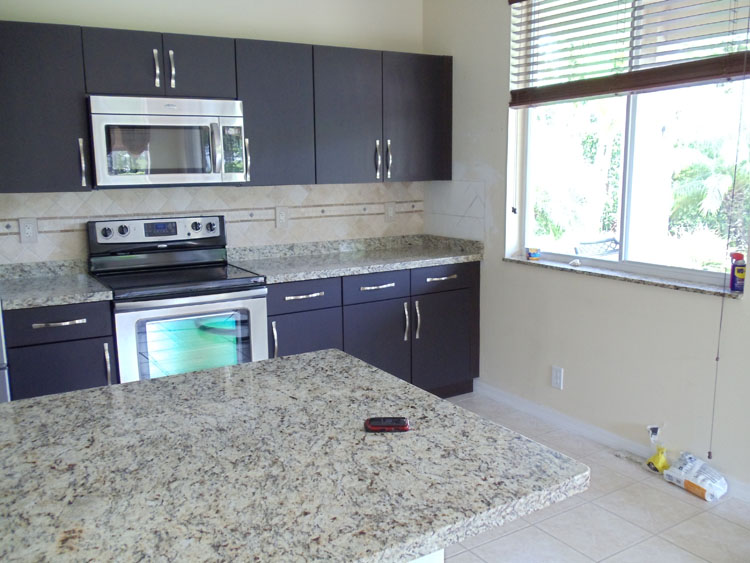Granite Countertops in a Boca Raton Kitchen Remodeling design by Able